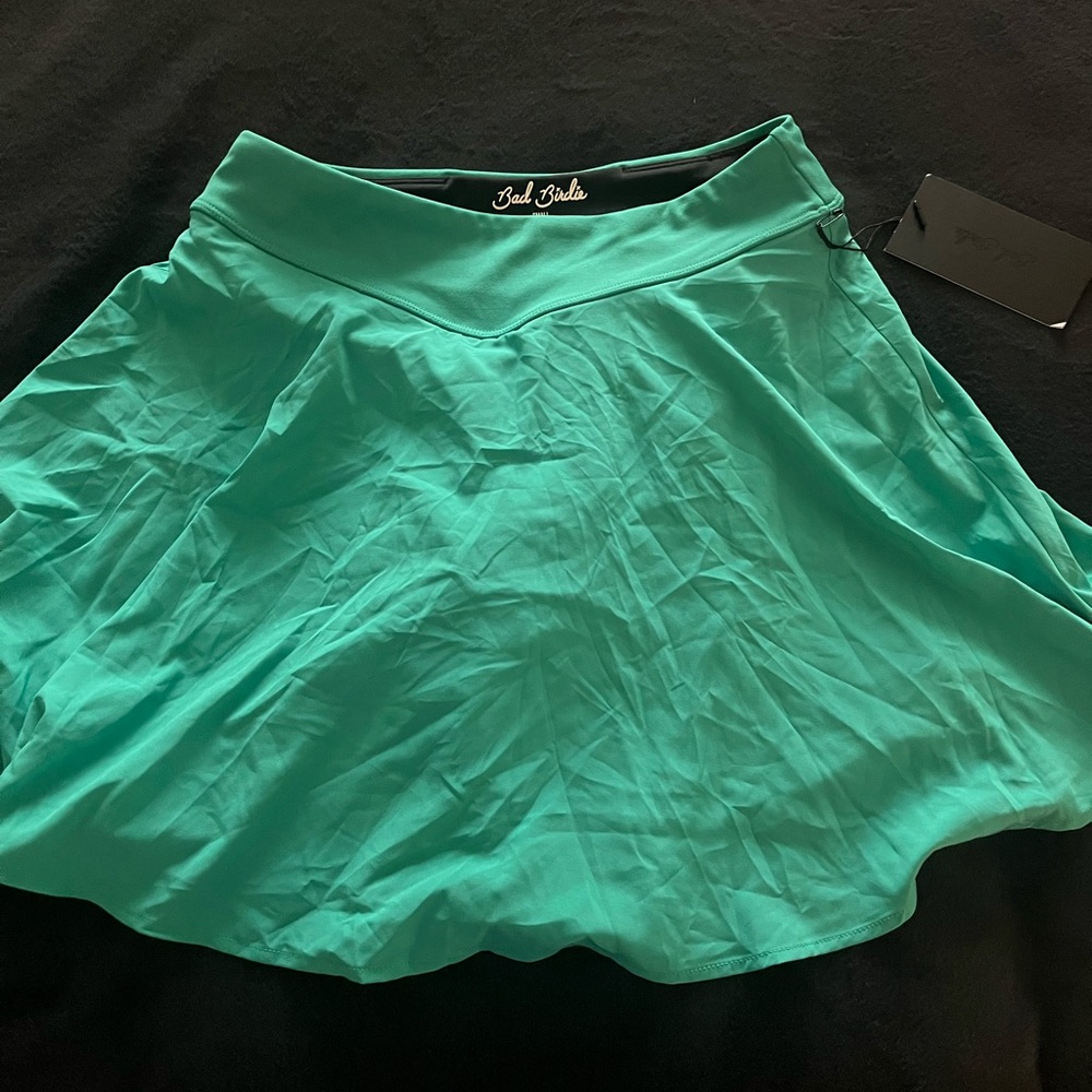 Brand New Bad Birdie Women's Green Athletic Skirt